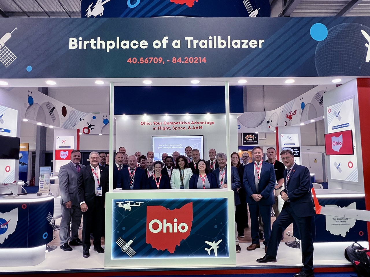 The Ohio Delegation at the 2024 Farnborough International Airshow