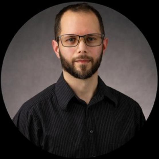 Dr. Christopher Fisher, a cognitive modeler with Parallax Advanced Research and the Ohio Aerospace Institute 