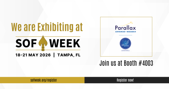 SOF Week Parallax/OAI logo graphic
