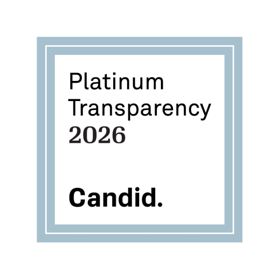 Candid. 2026 Platinum Seal of Transparency