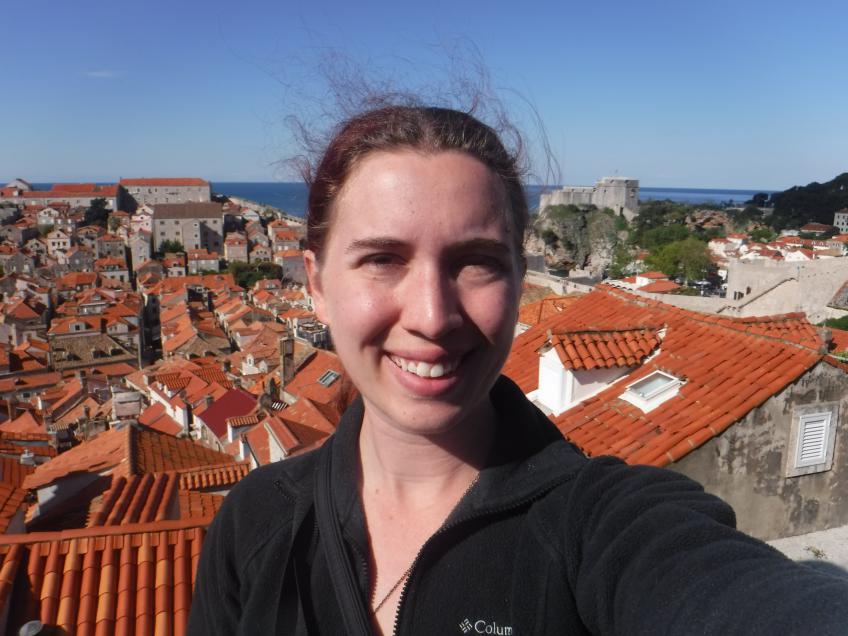 Dr. Mary Frame in Dubrovnik, Croatia