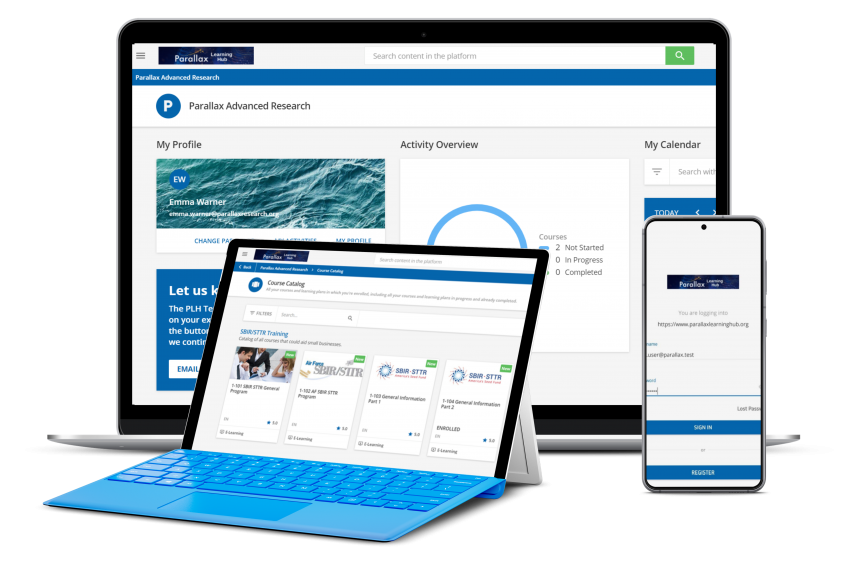 Parallax Learning Hub